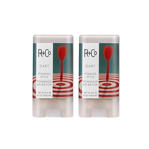 R+Co Dart Pomade Stick | Tame Flyaways, Sculpt and Polish | Long Lasting Texture and Shapes | Vegan + No Parabens | 2 Pack | Amazon (US)