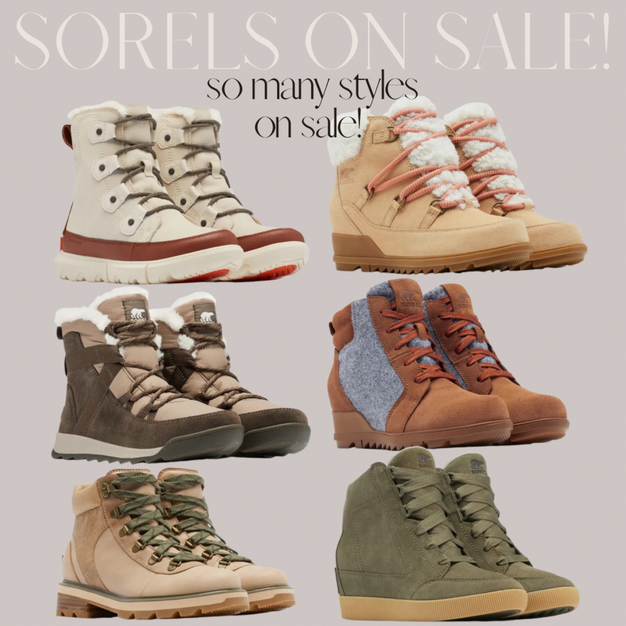 Sorel deals wedge sale