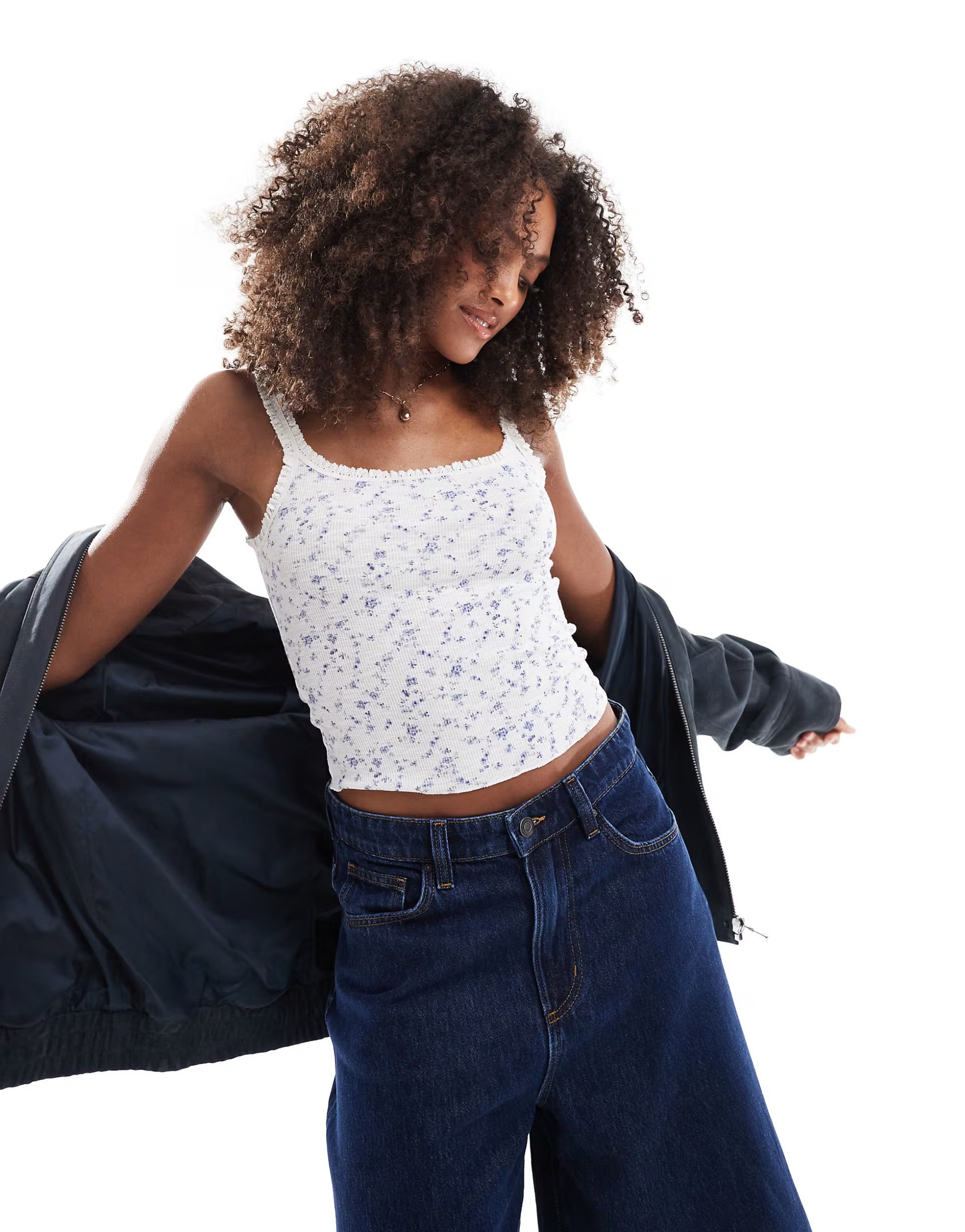 Cotton:On Chelsea lace trim cami in multi | ASOS | ASOS (Global)