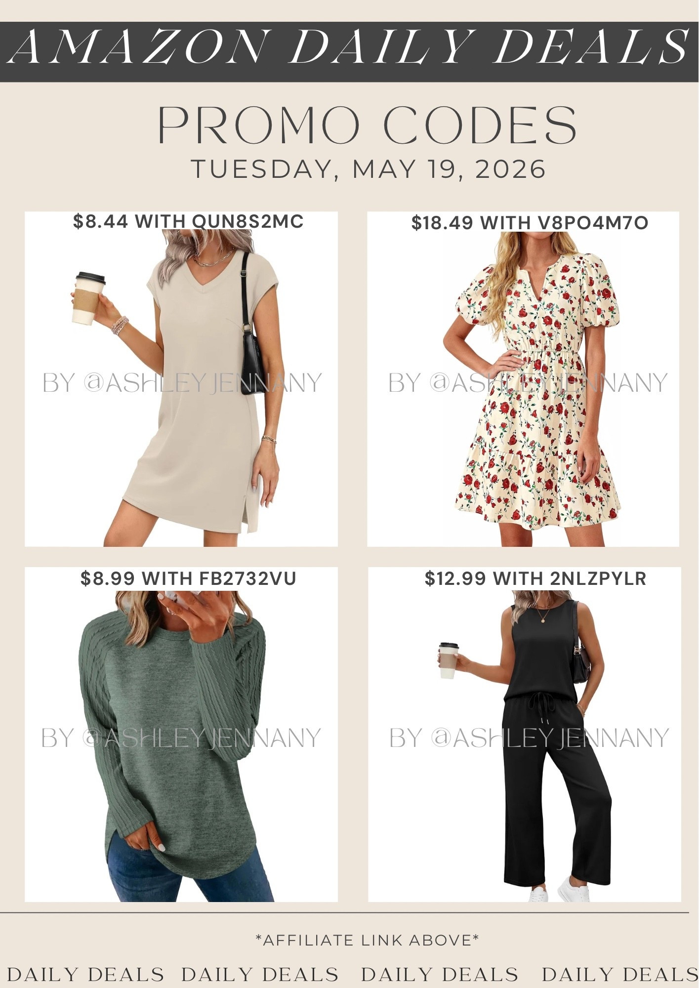 Amazon deals

#LTKSaleAlert #LTKMidsize #LTKootd