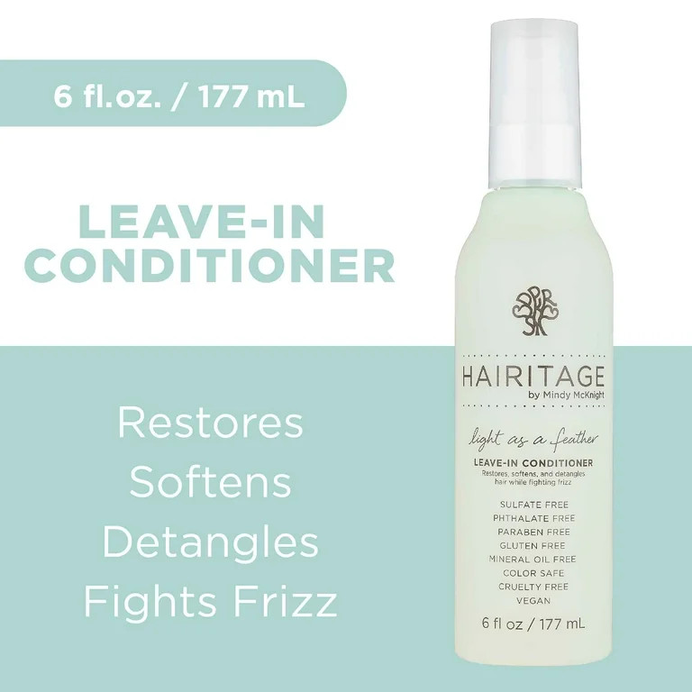 Hairitage Leave In Conditioner Spray Treatment and Detangler, 6 oz | Walmart (US)