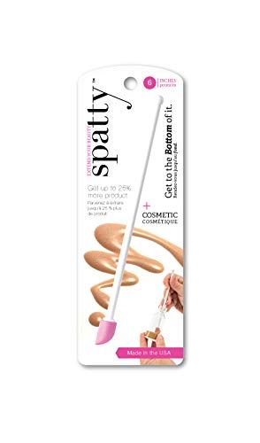 Spatty Last Drop Mini Makeup Spatula (6 Inch Pink) Shark Tank Mom Made Scrapes Foundation, Lotion... | Amazon (US)