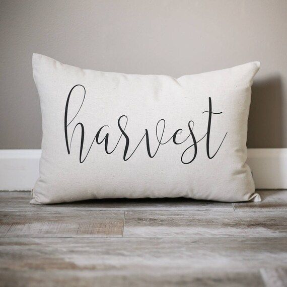 Harvest Pillow  Fall Decor Pillow   Rustic Fall Decor  | Etsy | Etsy (US)