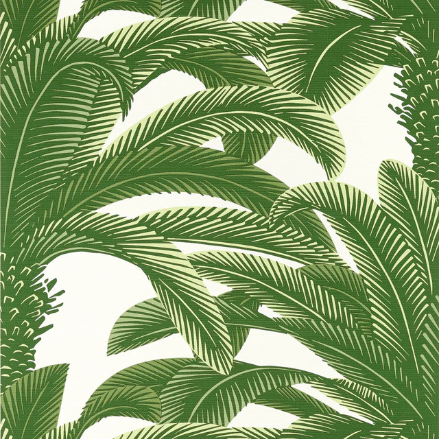 Thibaut Queen Palm Green Wallpaper | DecoratorsBest