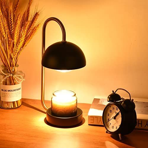 ZCMN Candle Warmer Lamp,Compatible with Jar Candles Vintage Electric Candle Lamp Dimmer with Swit... | Amazon (US)