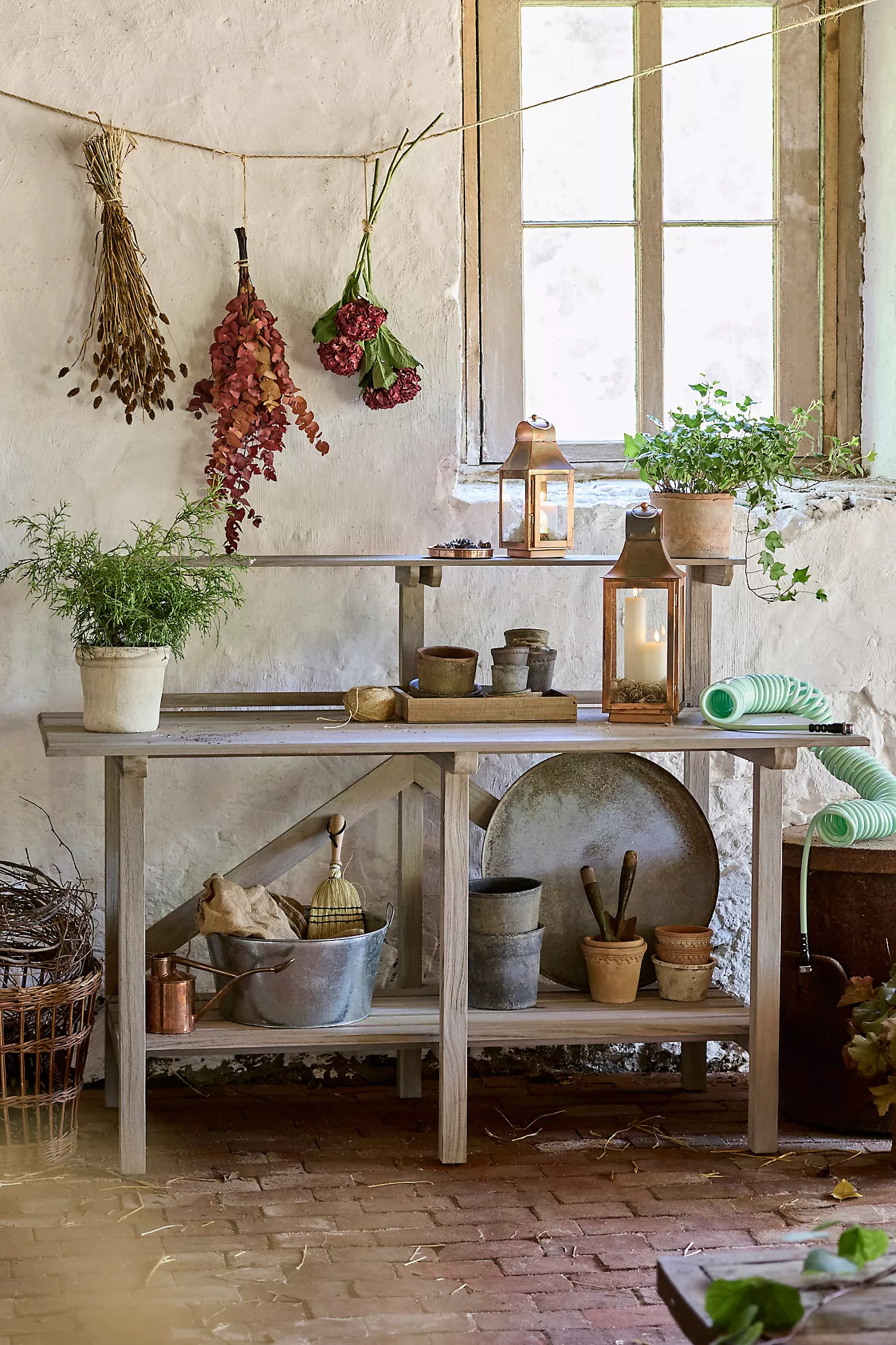 Teak Work Station, Wide | Terrain