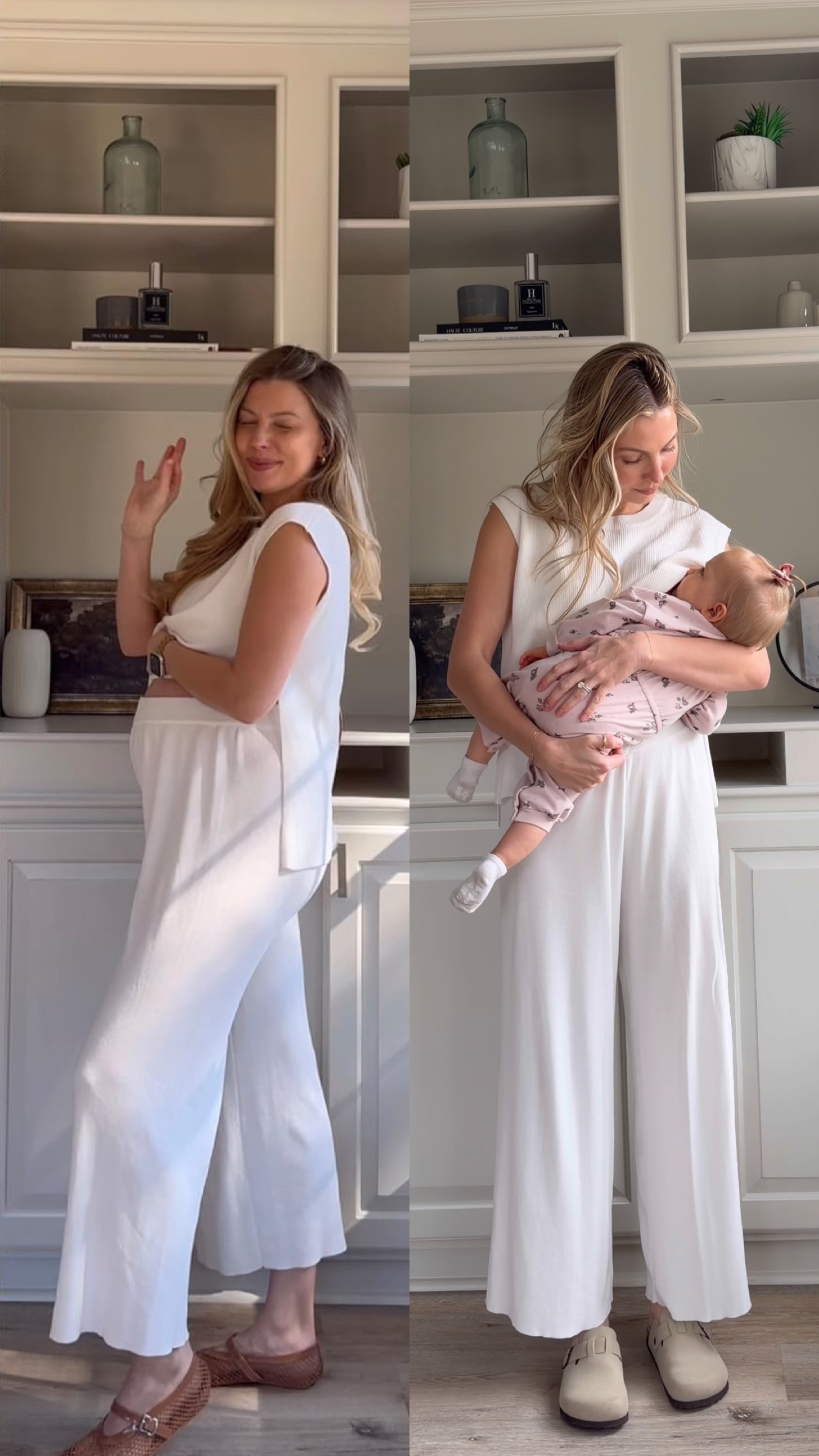 Love this matching set - wore all pregnancy and now throughout nursing! Wearing M. 

 #LTKootd #LTKmomlife #LTKFindsUnder50