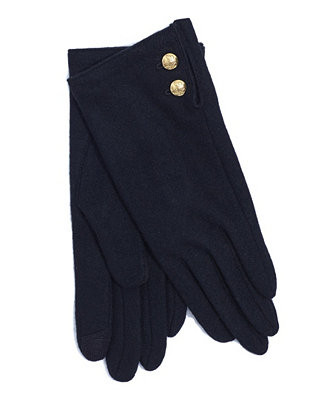 Lauren Ralph Lauren Women's Two Button Cashmere Blend Touch Glove - Macy's | Macy's