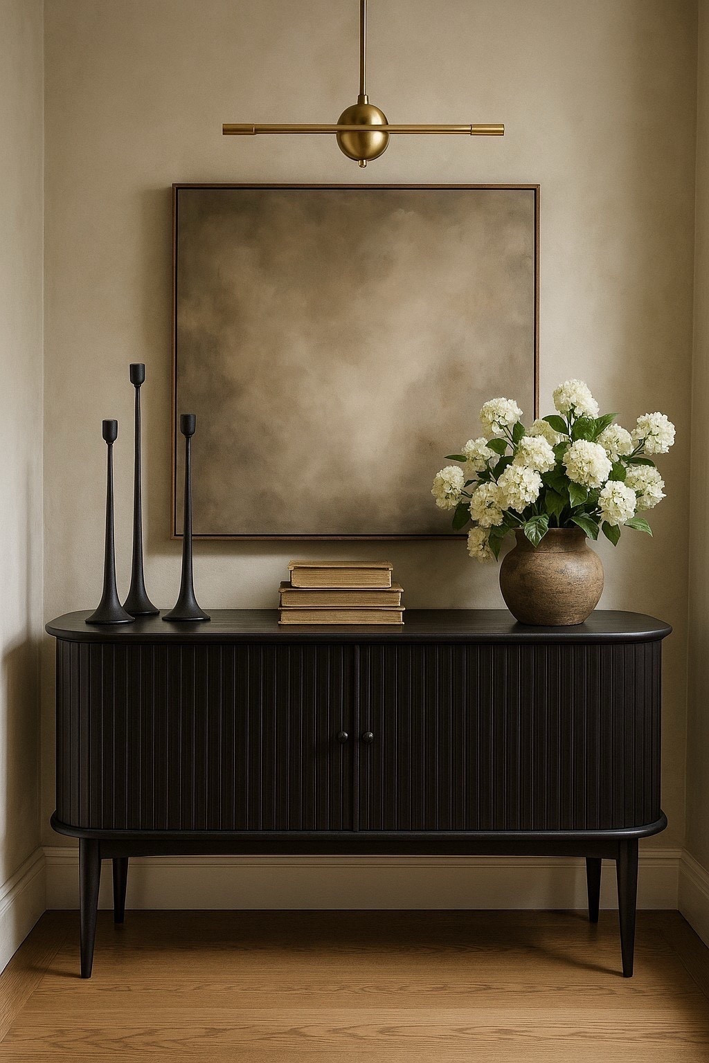 Neutral Sideboard Styling. Follow @farmtotablecreations on Instagram for more inspiration.

Celese 63'' Wide Sideboard with Adjustable Shelves and Wire Hole. Large Framed Abstract Art. Rustic Vase Vintage Clay Pottery In Black and Grey with No Handles (Free Shipping). Sarah Iron Tabletop Candlestick. Faux Hydrangeas. Brass Metal Boxes. Rechargeable Picture Light.

Living Room Finds | Spring Decor | Entryway Decor | Bedroom Furniture | nightstands | Home Decor| Fireplace Decor | Spring Refresh |  Bedroom Finds | Neutral Stems | Spring Stems | Bookshelf Decor | Bedroom Space | Cozy Corner | Bathroom | Curated Entryway | Spring  Decor | End of Year Clearance | Trending Decor | Viral Decor  | Coffee Table Decor | Neutral Decor | Stem Sale | Target Finds | Skinny Bench | Bedroom | Living Room | Breakfast Nook | Amazon Home | Target Sale | Loloi Rugs | Magnolia Home | console table | console table styling | faux stems | entryway space | front porch decor | neutral decor | entryway decor | cozy home | affordable decor |  home decor | home inspiration | console styling | entryway rug | cozy moody home | moody home decor | neutral home | bathroom decor | living room | spring decor | Hearth & Hand | Studio McGee | 2025 Home Trends | trending home | 



#LTKHome #LTKSaleAlert #LTKFindsUnder50