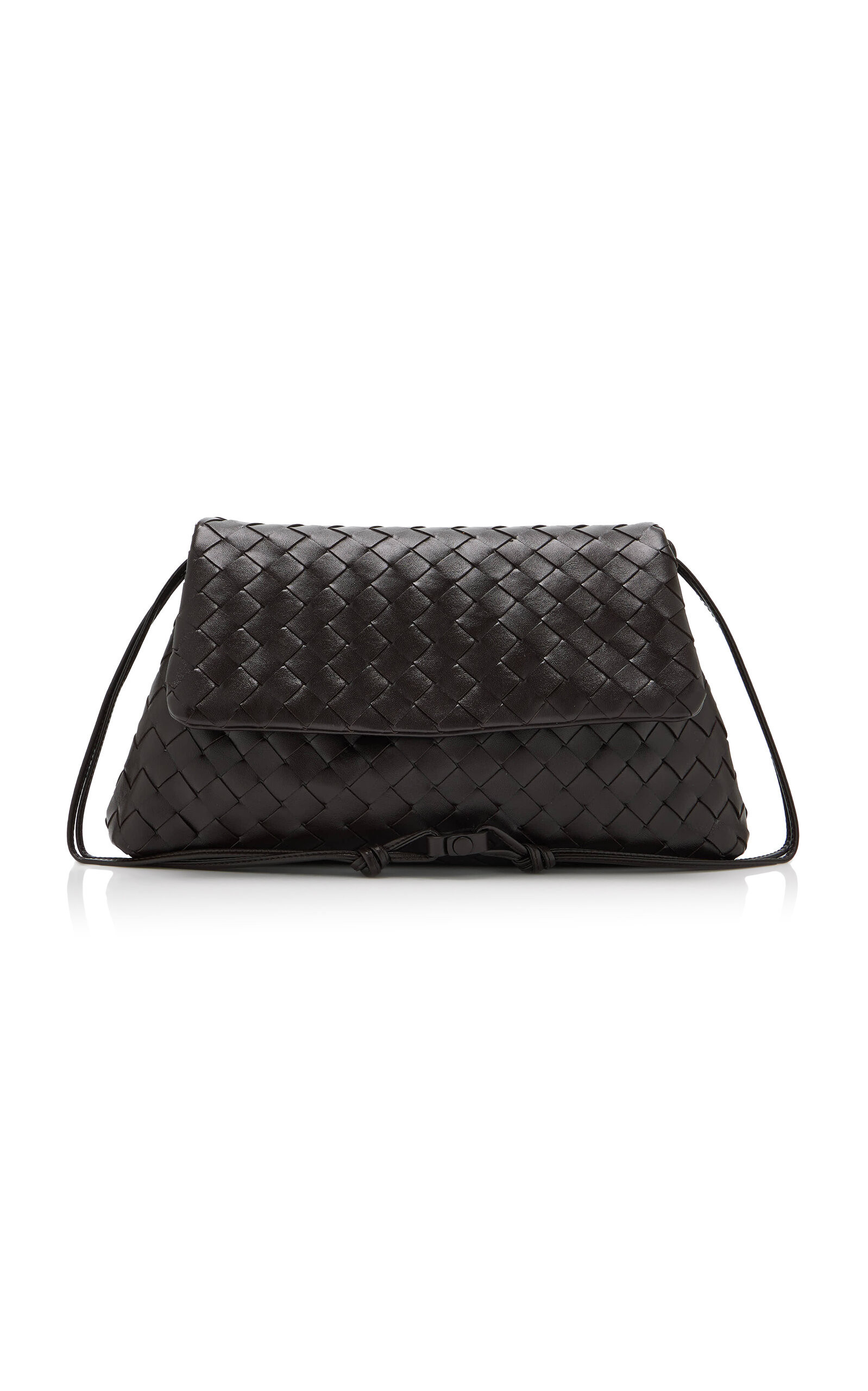 Bottega Veneta Giorno Intrecciato Leather Dustbag - Moda Operandi | Moda Operandi (Global)