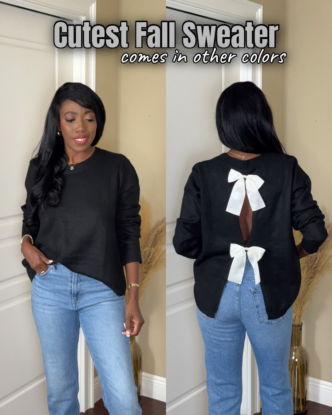 The Cutest Fall Sweater under $50. 
True to size. Wearing a size small. 

Fall Outfit, Fall Fashion, Budget Friendly Outfits, Try-On Haul, 

#LTKSeasonal #LTKFindsUnder50



#LTKFindsUnder50 #LTKOver40 #LTKHalloween