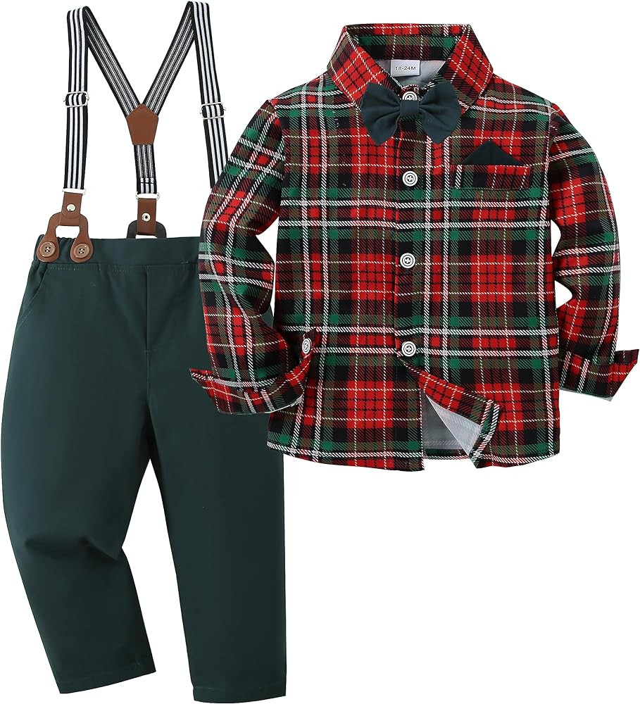 DISAUR Baby Boy Clothes Suits Toddler Outfit Sets, 1-6 Years | Amazon (US)