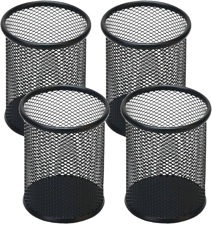 SNOW COOLER Pen Holder Pencil Holder Metal Desk Pen Holder Cup Pencil Holder for Desk Office Pen ... | Amazon (US)