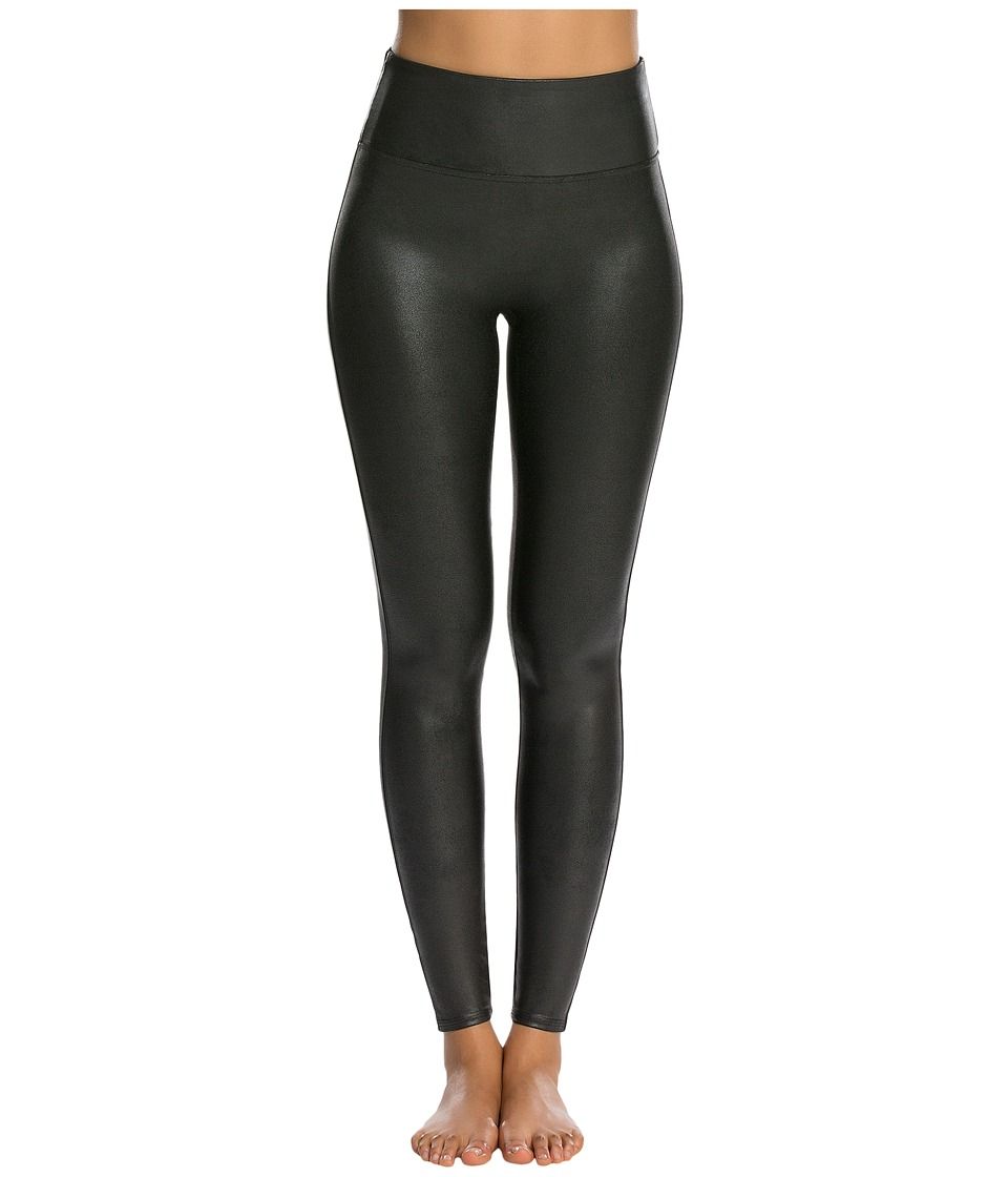Spanx - Ready-to-Wow!tm Faux Leather Leggings (Black) Women's Casual Pants | Zappos