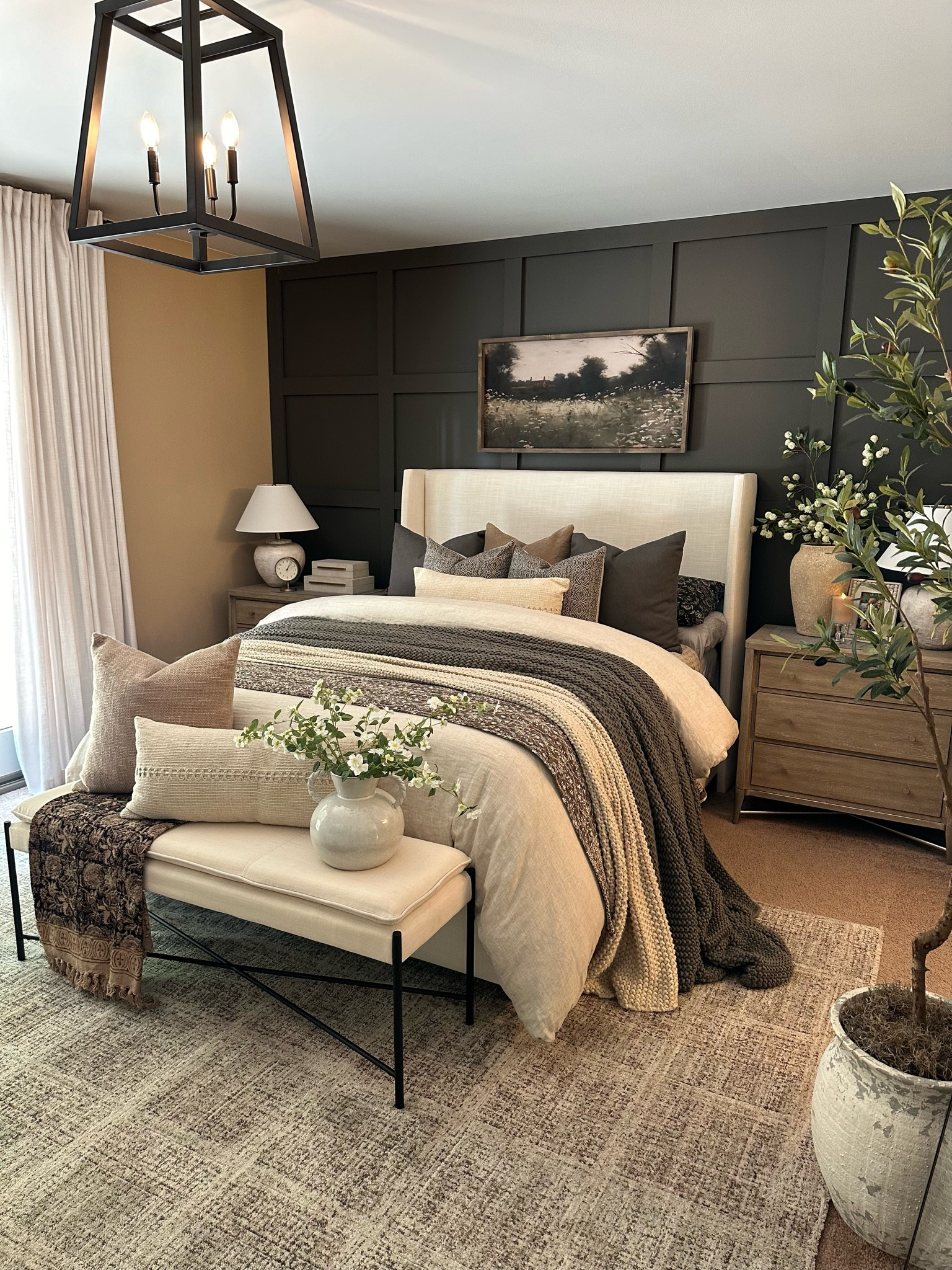 Moody Bedroom Views. Follow @farmtotablecreations on Instagram for more inspiration.
Thinking about spring so I’m sharing a photo of my bedroom from last year. 

The 20x40 Moody Field of Lace framed canvas art works beautifully in this space for the season. Love the dark accents and that warm Briarsmoke stained frame. Use my code FARMTOTABLE for 15% off.

Bedroom Decor | Bedroom Finds | Wayfair | Amazon | Amazon Home Finds | Loloi Rugs | Bathroom Decor | Bathroom Storage | Amazon Must Haves | Bathroom Shelves | Home Decorating | Decor Ideas | Budget Friendly Decor | Home Inspiration  | Amber Interiors | Small Spaces | Bathroom Shelves | Small Bathroom Storage | spring Decor | Spring Bathroom Decor | Affordable Decor

#LTKFindsUnder50 #LTKSaleAlert #LTKHome