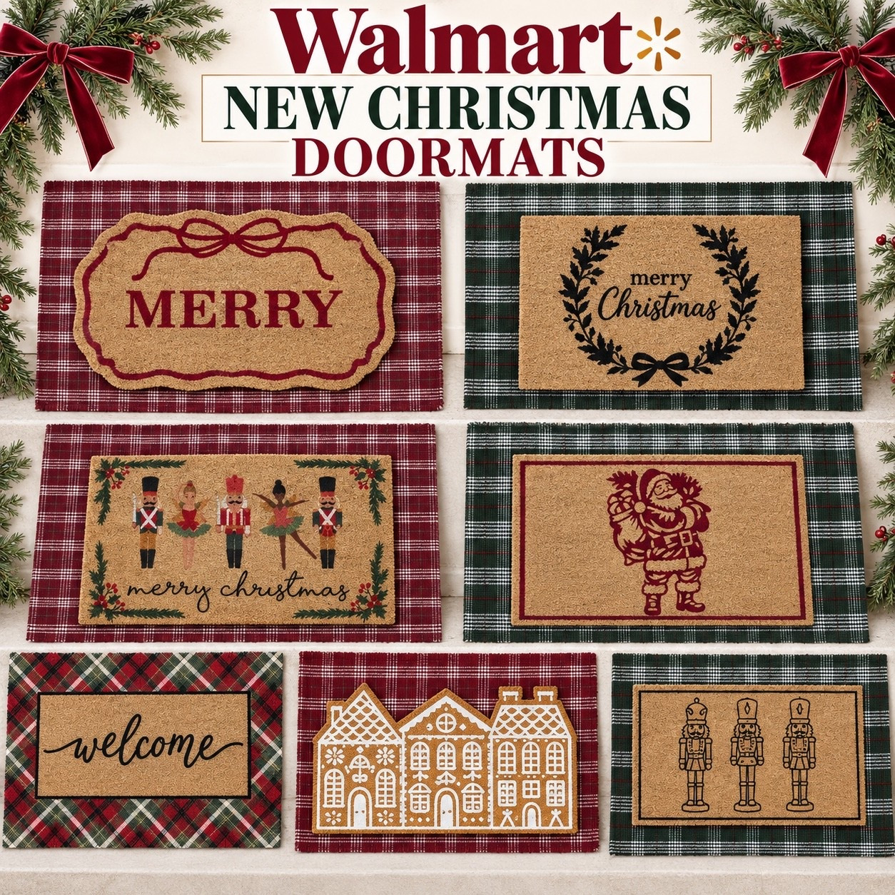 Walmart new Christmas doormats!

#LTKSaleAlert #LTKSeasonal #LTKHome