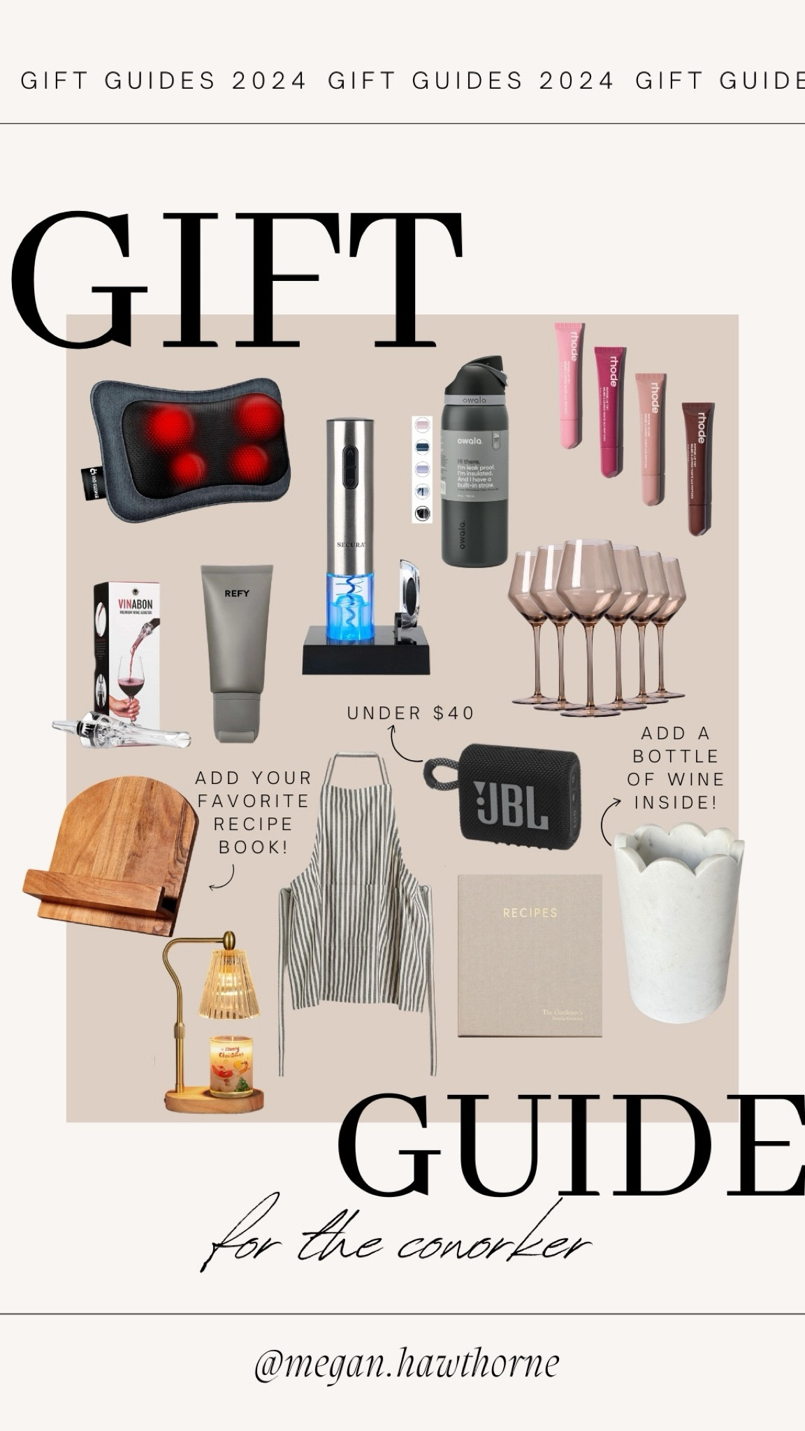 Gift guides for the coworker you don’t know what to get!

#LTKHoliday #LTKGiftGuide #LTKSeasonal