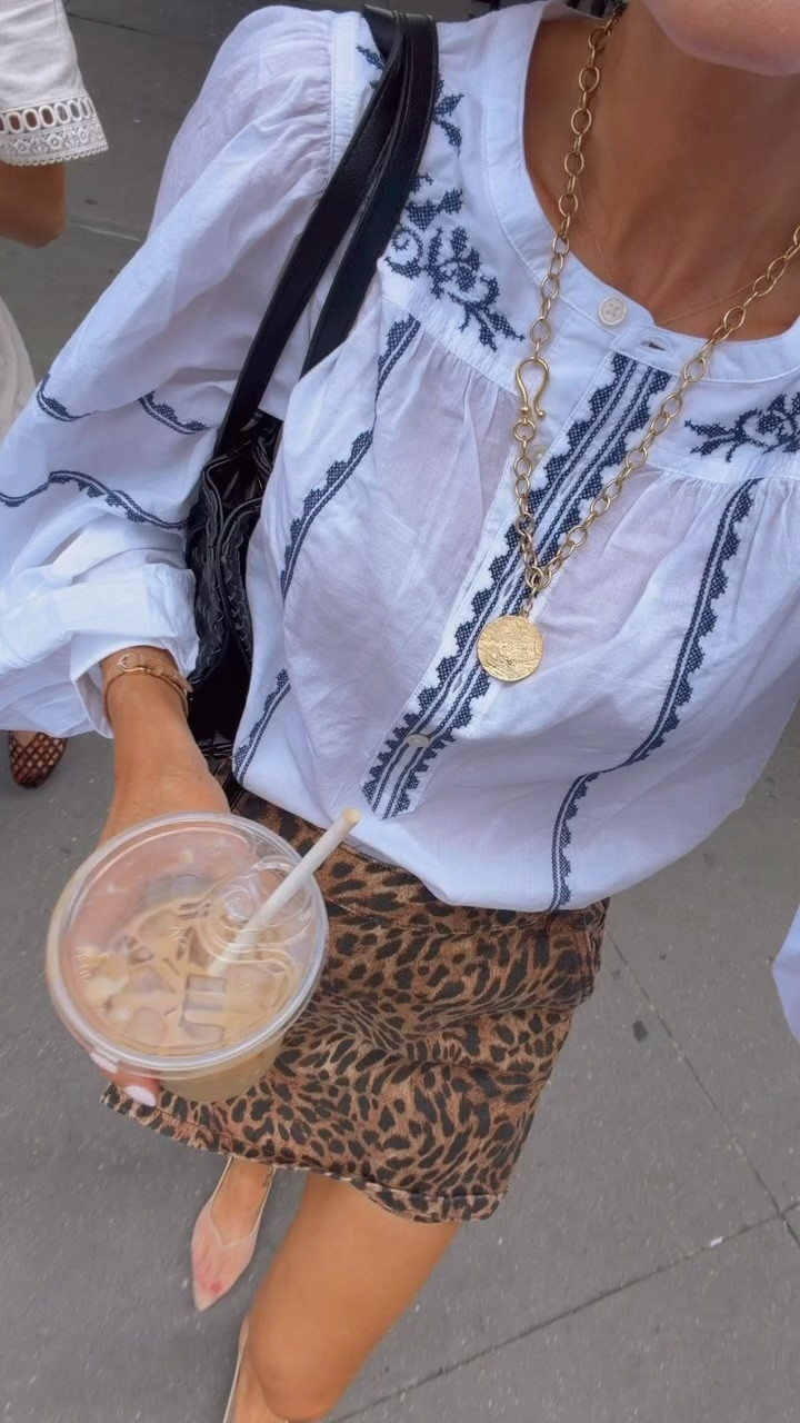 This blouse is perfect for transitioning into fall! I love the details on it! It’s so fun paired with this leopard print skort! Wearing XS/00

Loverly Grey, Walmart, fall outfit, leopard print, skort, affordable outfit

#LTKSeasonal