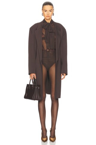 Oversized Double Breasted Jacket | FWRD 