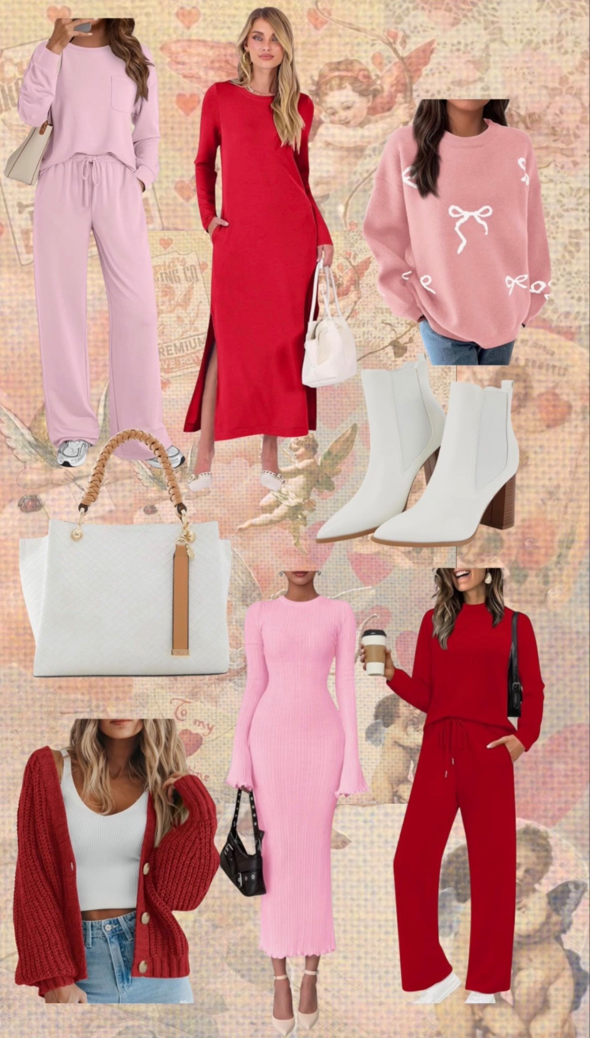 Pretty in pink, red & white 🩷❤️🤍

#LTKootd #LTKSeasonal #LTKFindsUnder50