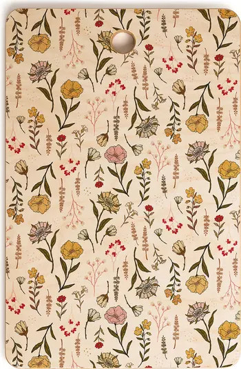 Spring Garden Birch Wood Cutting Board | Nordstrom