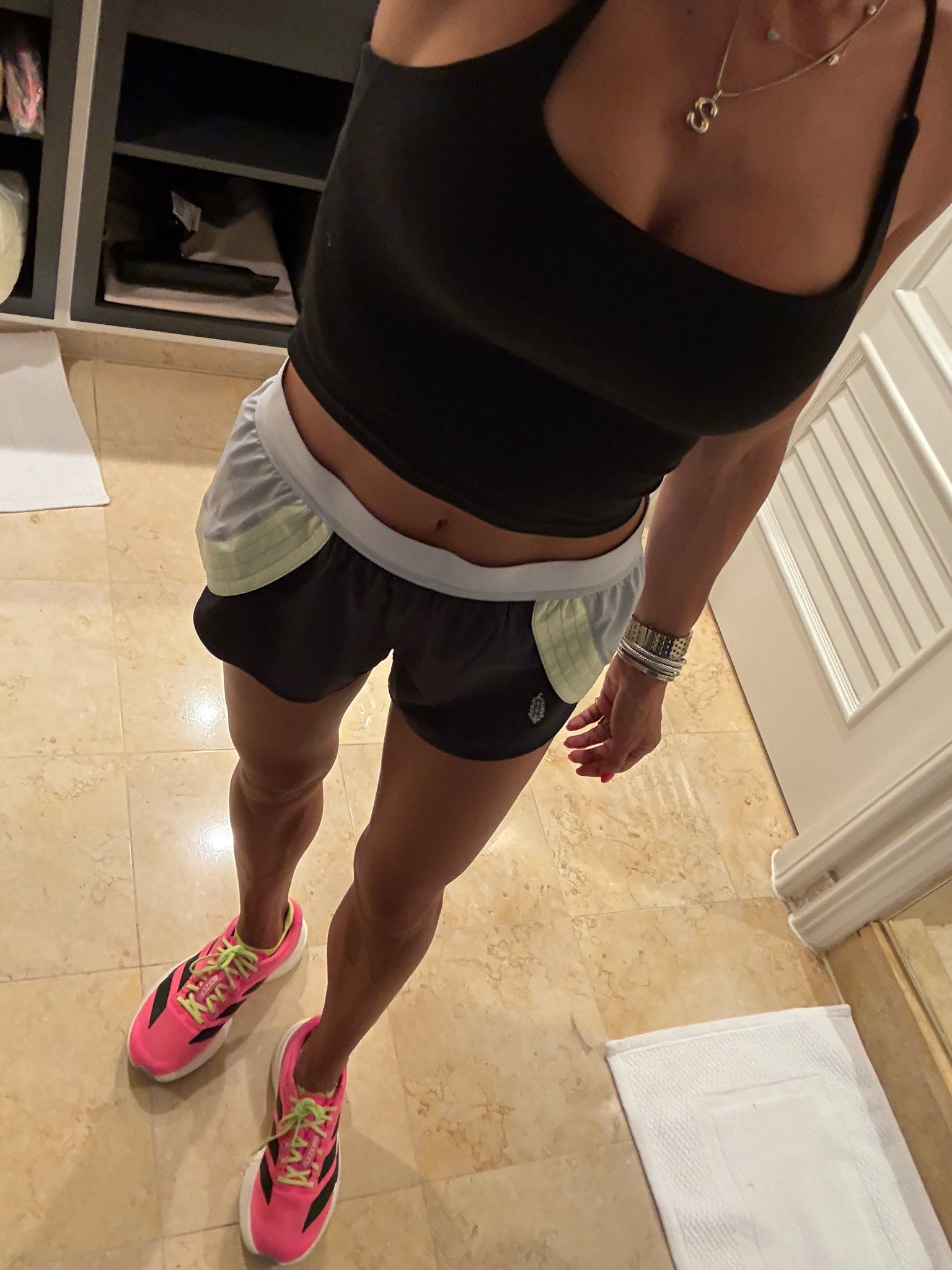 Workout outfit shorts xs tank xs sneakers

#LTKPetite #LTKSaleAlert #LTKootd