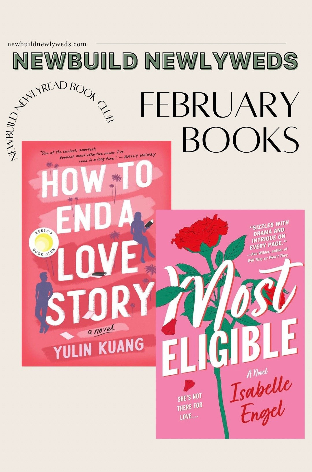 February Book Club Books for Newbuild Newlyreads!  

#LTKstorytime #LTKValentine