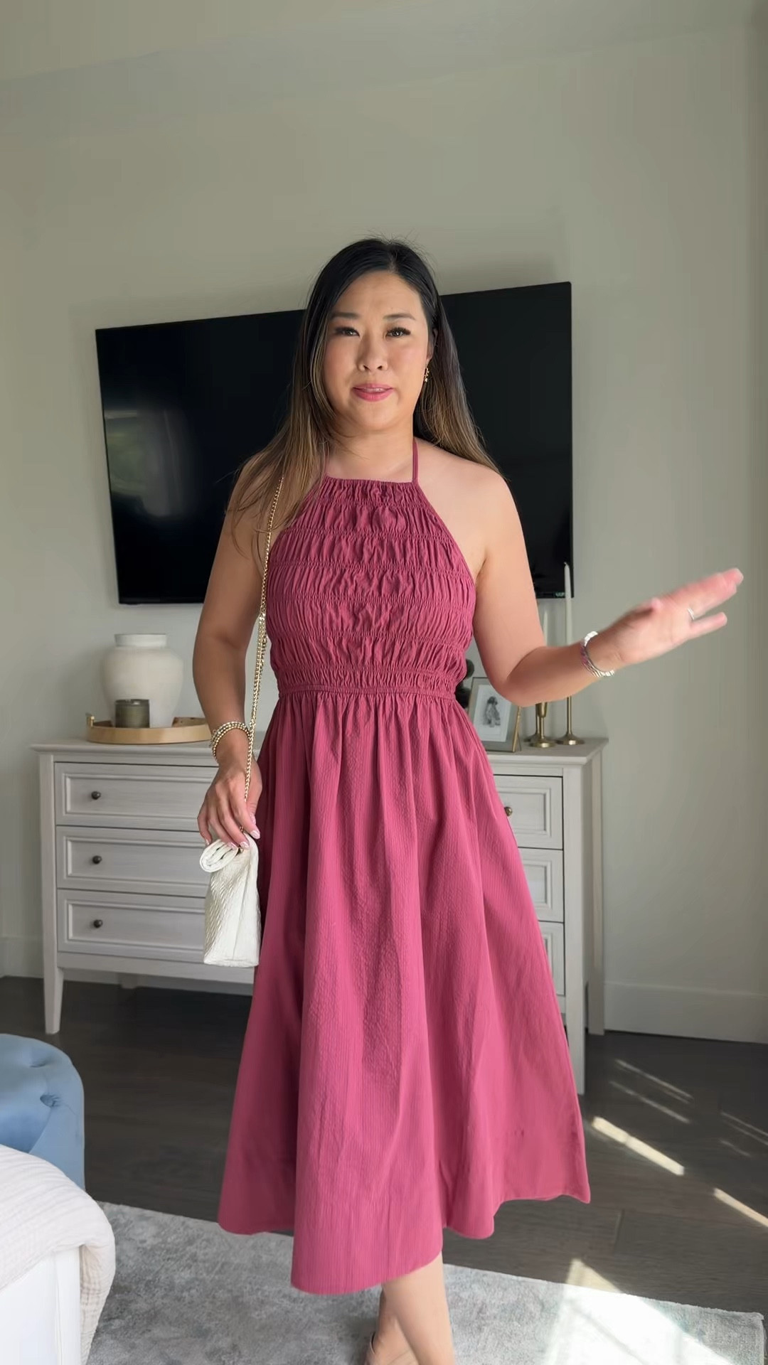 Target summer dress 

Wearing a small

#LTKootd #LTKSeasonal #LTKPetite