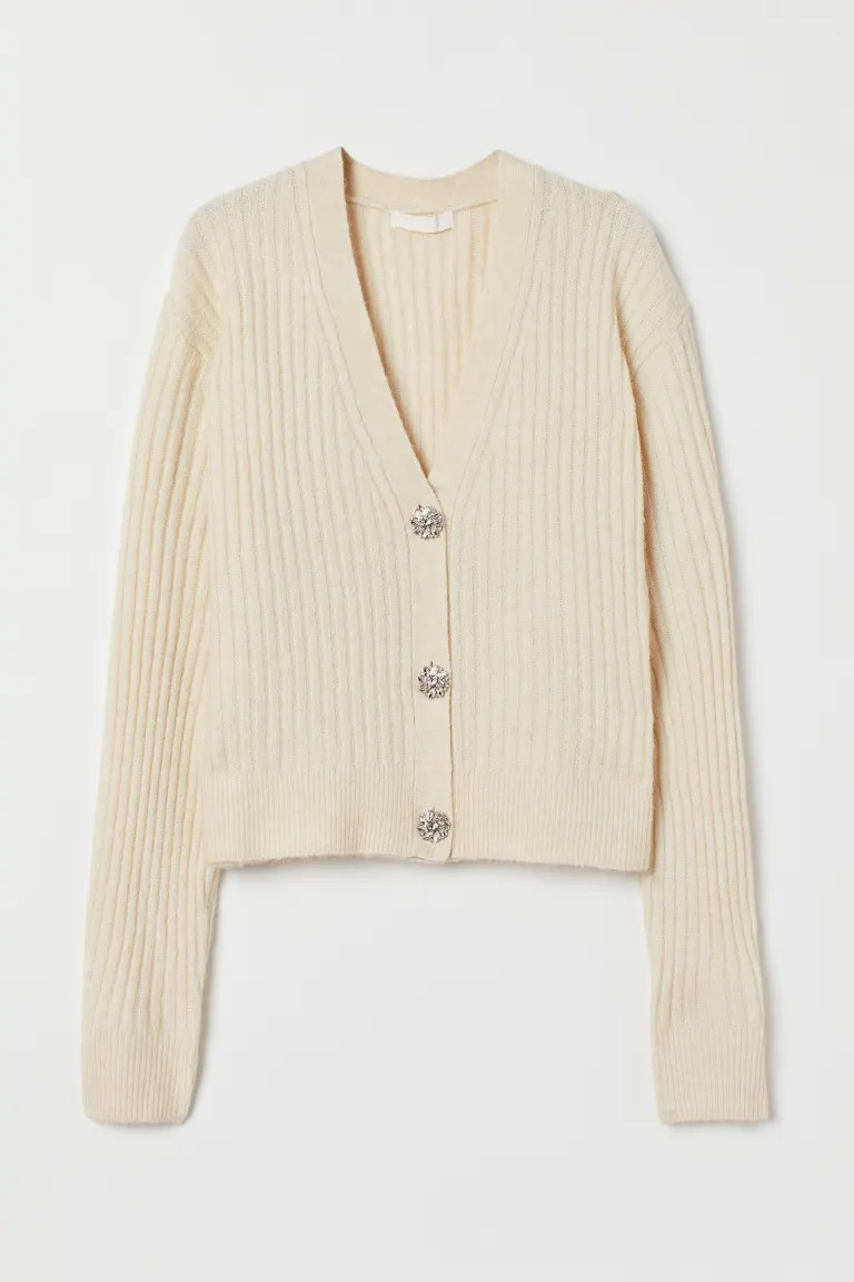 Rib-knit Cardigan | H&M (US + CA)