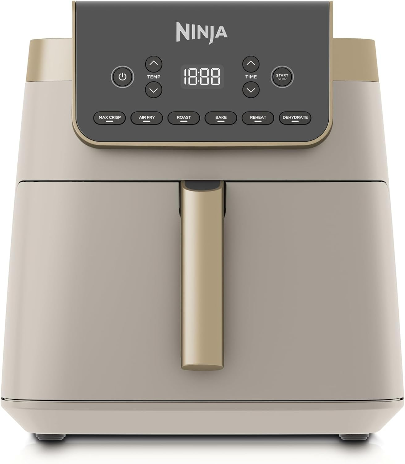 Ninja Air Fryer MAX PRO, 6.2L, Stone Gold AF180UKSD | Amazon (UK)