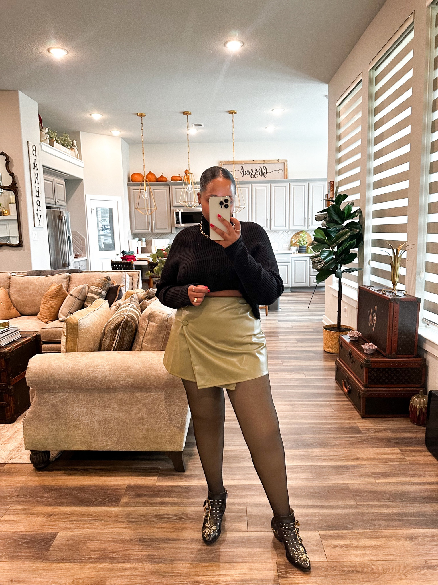 sweater-  size medium
skirt-  size medium 
tights-  medium 
Boots-  tts 

Fall outfit - fall fashion - holiday outfit - thanksgiving - thanksgiving outfit - Christmas - Christmas outfit - miniskirt - mini skirt outfit - ankle boots - holiday pictures - fleeced tights - 

Follow my shop @styledbylynnai on the @shop.LTK app to shop this post and get my exclusive app-only content!

#liketkit 
@shop.ltk
https://liketk.it/4mJE4

Follow my shop @styledbylynnai on the @shop.LTK app to shop this post and get my exclusive app-only content!

#liketkit 
@shop.ltk
https://liketk.it/4mREd

Follow my shop @styledbylynnai on the @shop.LTK app to shop this post and get my exclusive app-only content!

#liketkit 
@shop.ltk
https://liketk.it/4nwGt

#LTKfindsunder50 #LTKstyletip #LTKHoliday #LTKHoliday