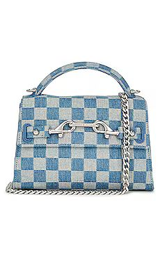 Rebecca Minkoff Lou Top Handle Crossbody in Blue from Revolve.com | Revolve Clothing (Global)