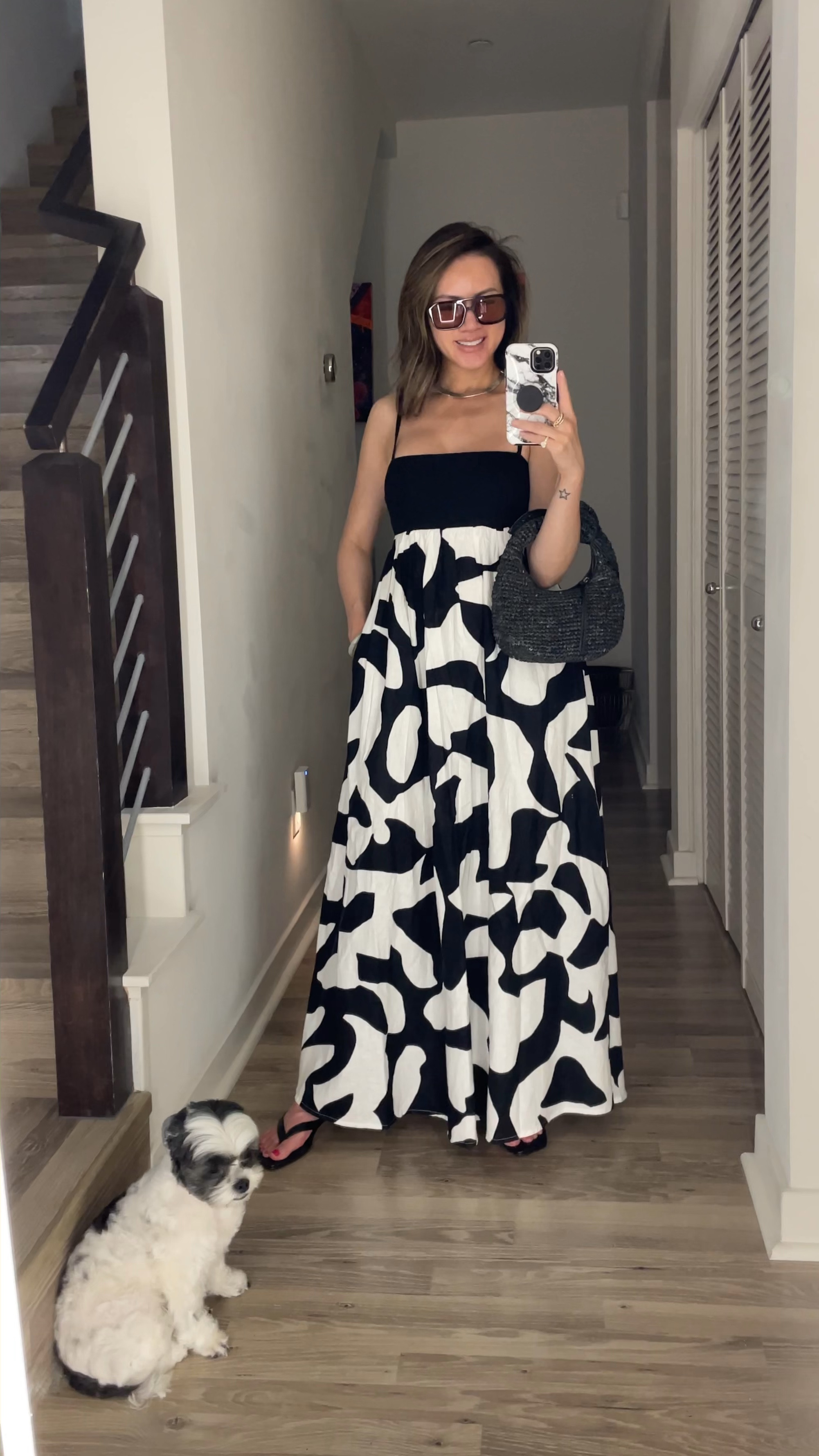 Summer dress on sale 🤍 Loving the print on this linen maxi dress—so fun for summer/vacation. Love that it has pockets! My jewelry is also on sale! 

Summer dress, vacation outfit, maxi dress, summer outfit, sandals, sunglasses, raffia bag, summer bag, Abercrombie, jewelry, necklace, ring, The Stylizt 




#LTKFindsUnder100 #LTKSaleAlert #LTKStyleTip
