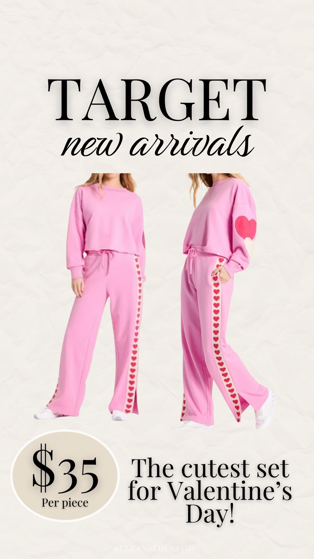 The cutest Target Valentine’s Day sweat set 😍💗

#LTKSeasonal #LTKFindsUnder50 #LTKSaleAlert