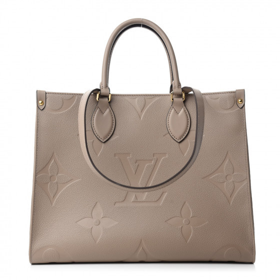 LOUIS VUITTON

Empreinte Monogram Giant Onthego MM Tourterelle | Fashionphile