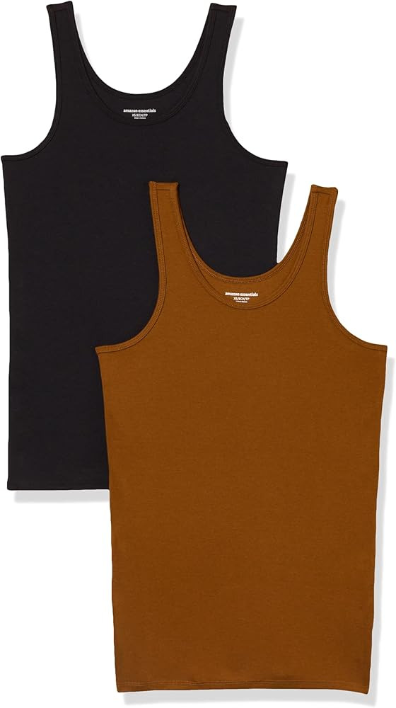 Amazon Essentials Women's Maternity Tank, Pack of 2 | Amazon (US)