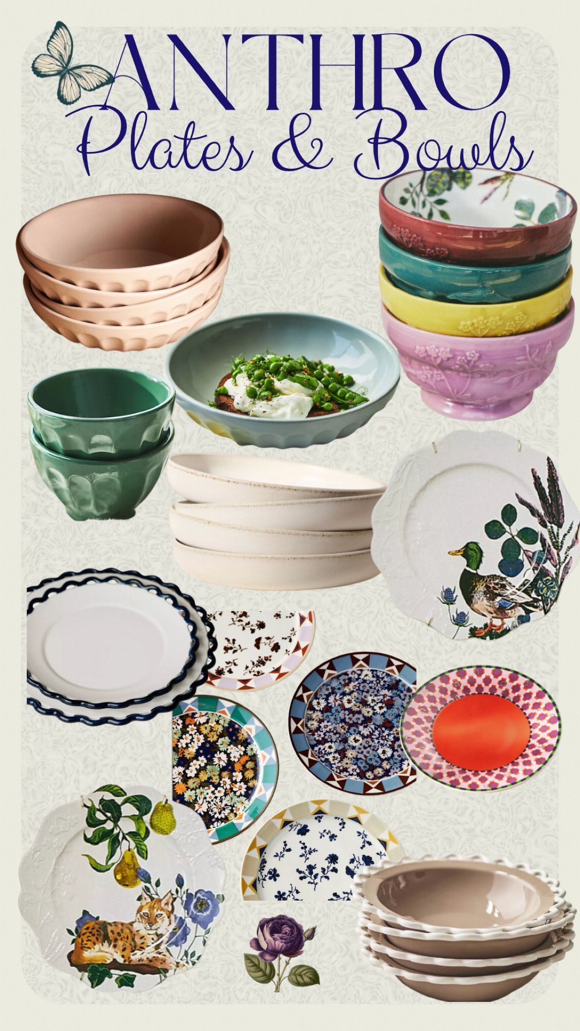 Anthropologie plates and bowls!

#LTKHome #LTKFamily