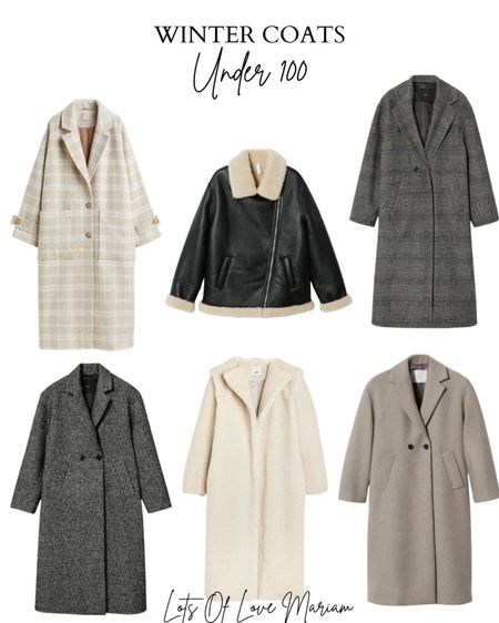 Cute winter coats for every budget! Check out my blog: www.lotsoflovemariam.com where I have added more than 40+ stylish winter coats that will give your winter outfits the perfect finish! 🤍 #wintercoats #woolcoats #pufferjackets #quiltedjackets 

#LTKHoliday #LTKunder100 #LTKSeasonal