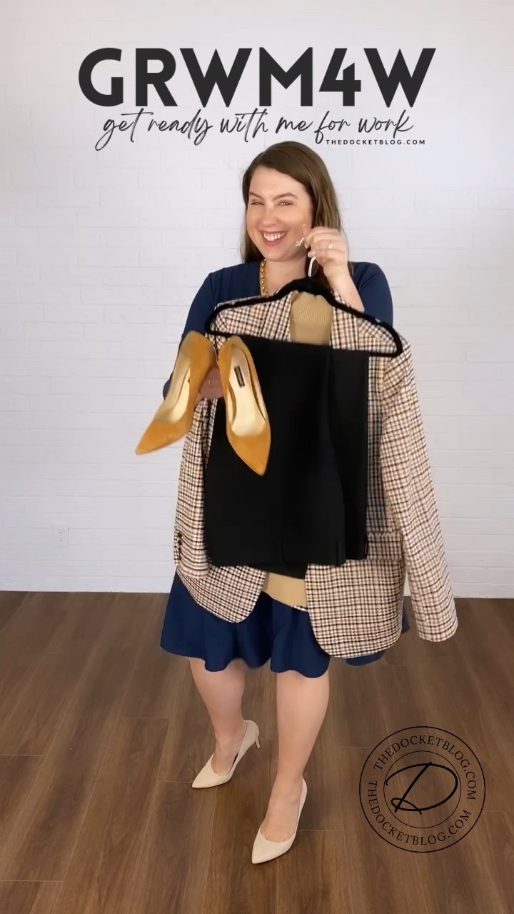 Styling a plaid blazer for the office 

Business professional workwear and business casual workwear and office outfits 

#LTKstyletip #LTKSeasonal #LTKworkwear