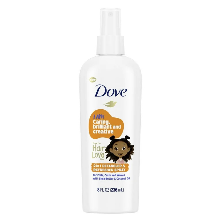 Dove Kids Care Hair Love Spray Desenredante y Refrescante 2 en 1, 8 oz | Walmart (US)