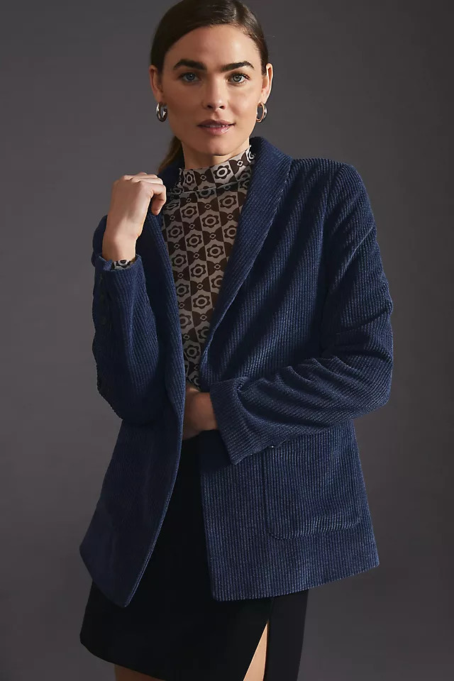 Current Air Corduroy Blazer | Anthropologie (US)