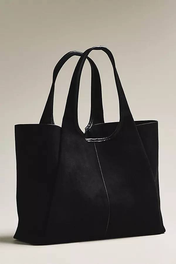 The Utilia Faux Suede Tote | Anthropologie (US)