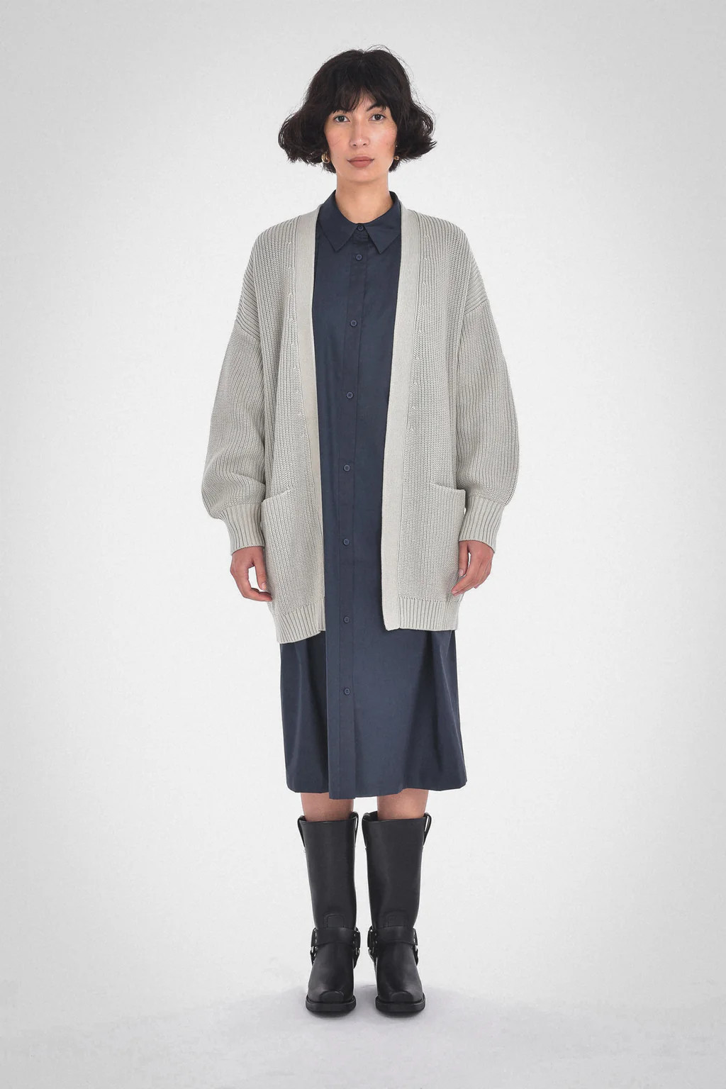 OPAL OVERSIZED CARDIGAN | PAPER LABEL