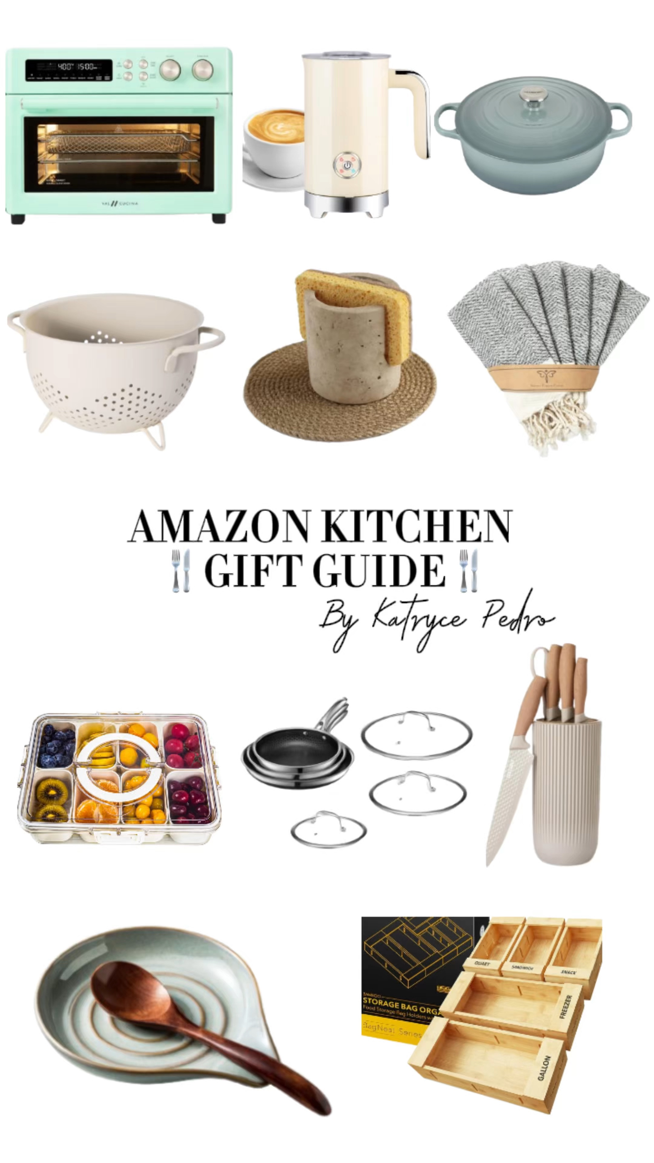 As a cook and content creator, I’m always on the lookout for quality and stylish kitchen essentials. Of course, Amazon never disappoints! Shop these top picks I’m loving right now! 🍴✨

#LTKGiftGuide #LTKCyberWeek