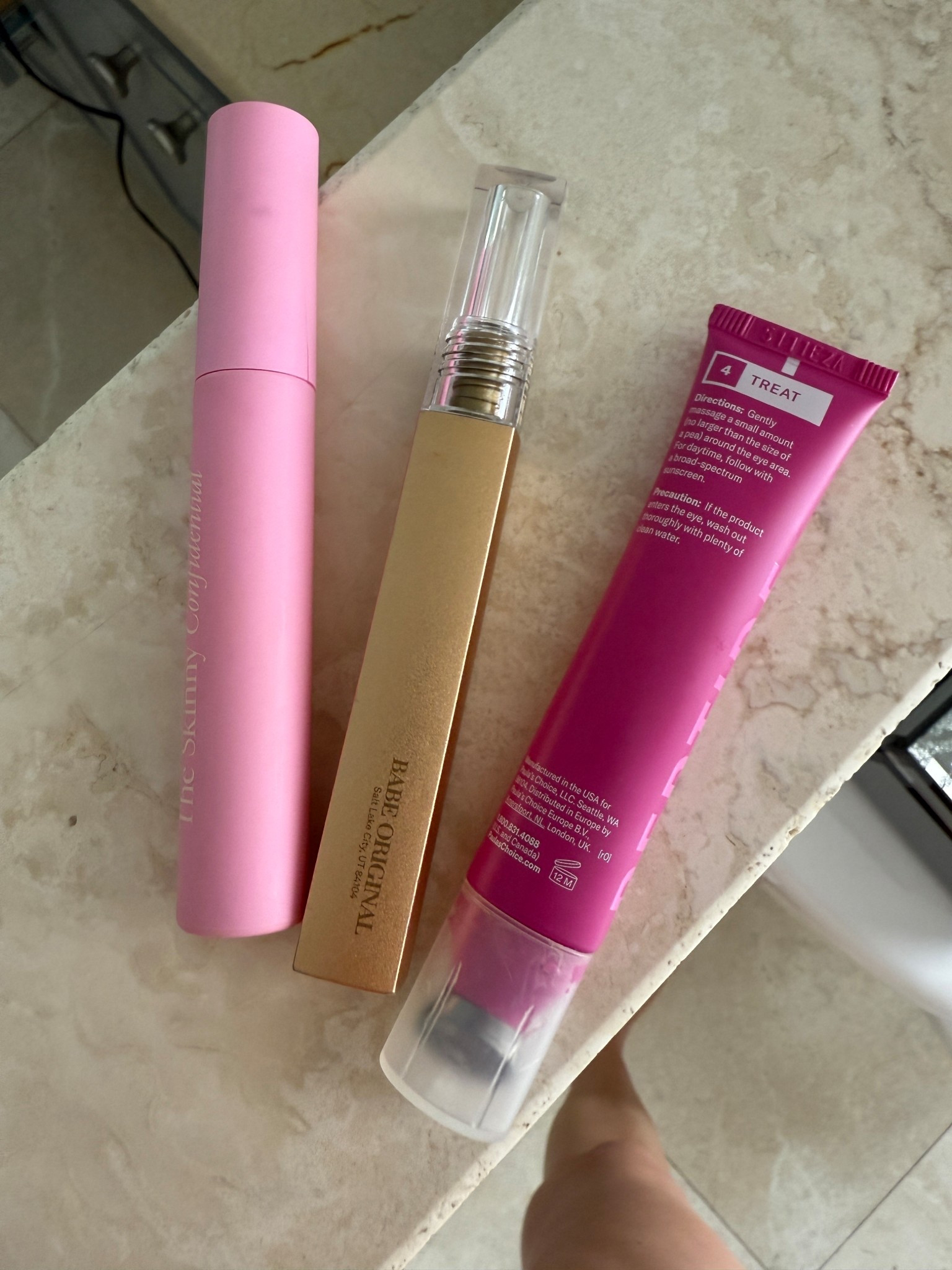 I love the eyebrow serum. I really noticed a huge difference in the volume and growth of my eyebrow hairs. The eyelash serum is amazing. You notice a difference in his little three weeks. And the eye serum has peptides and it’s perfect for the puffing and discoloration under the eye area. #antiaging #skincare #eyelashes #eyebrows  

#LTKBeauty #LTKOver40 #LTKFindsUnder50