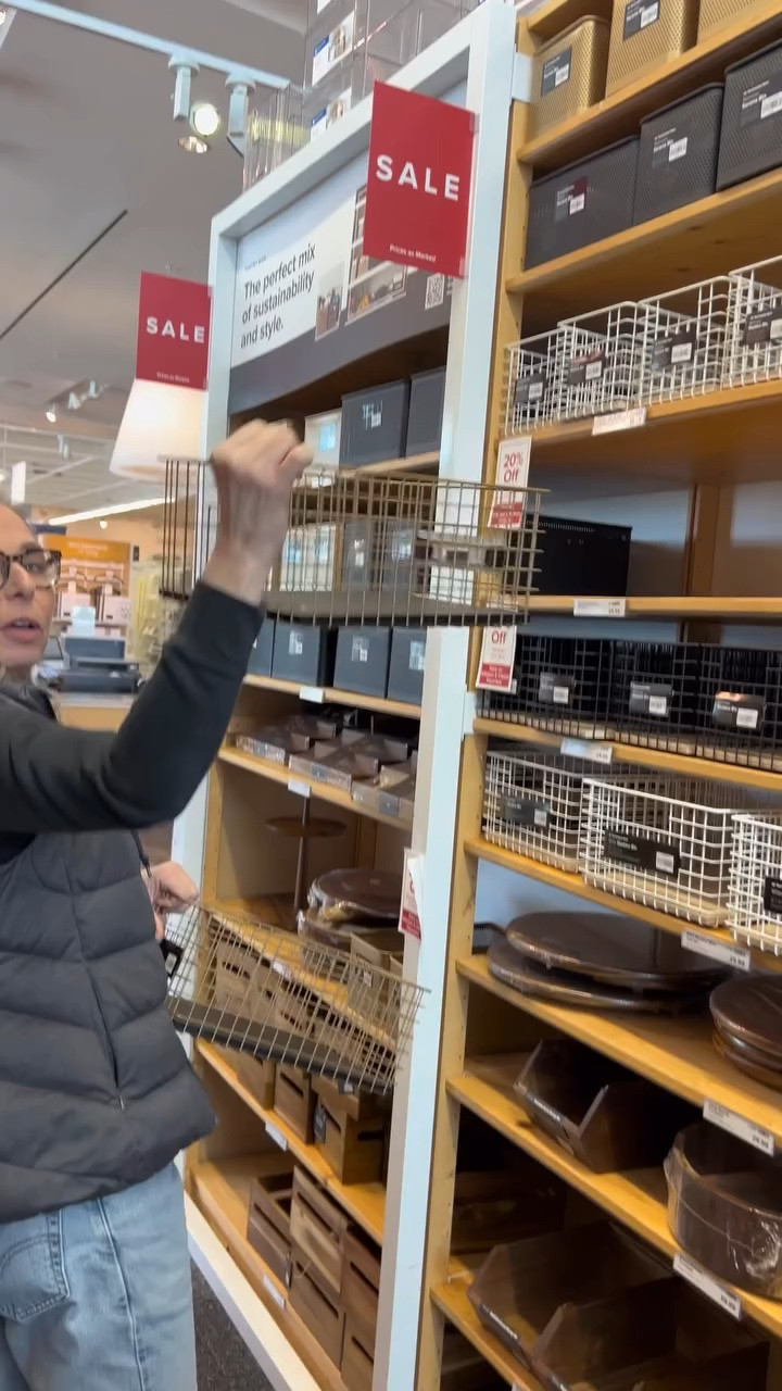 Before you place these cute bins on your shelves, it's important to take this step. While we love this style, they can potentially cause damage if not handled with care. This quick hack will not only make daily use easier but also prevent future headaches. Trust us, it's worth it! 🫶🏼

#organizationhacks #professionalorganizer #containerstore #storagesolutions #lifehacks