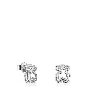 Bickie silver bear Earrings | TOUS USA