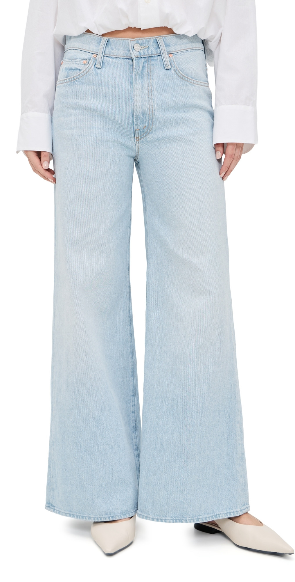 MOTHER The Ditcher Roller Zip Skimp Jeans Few And Far Between 30 | Shopbop