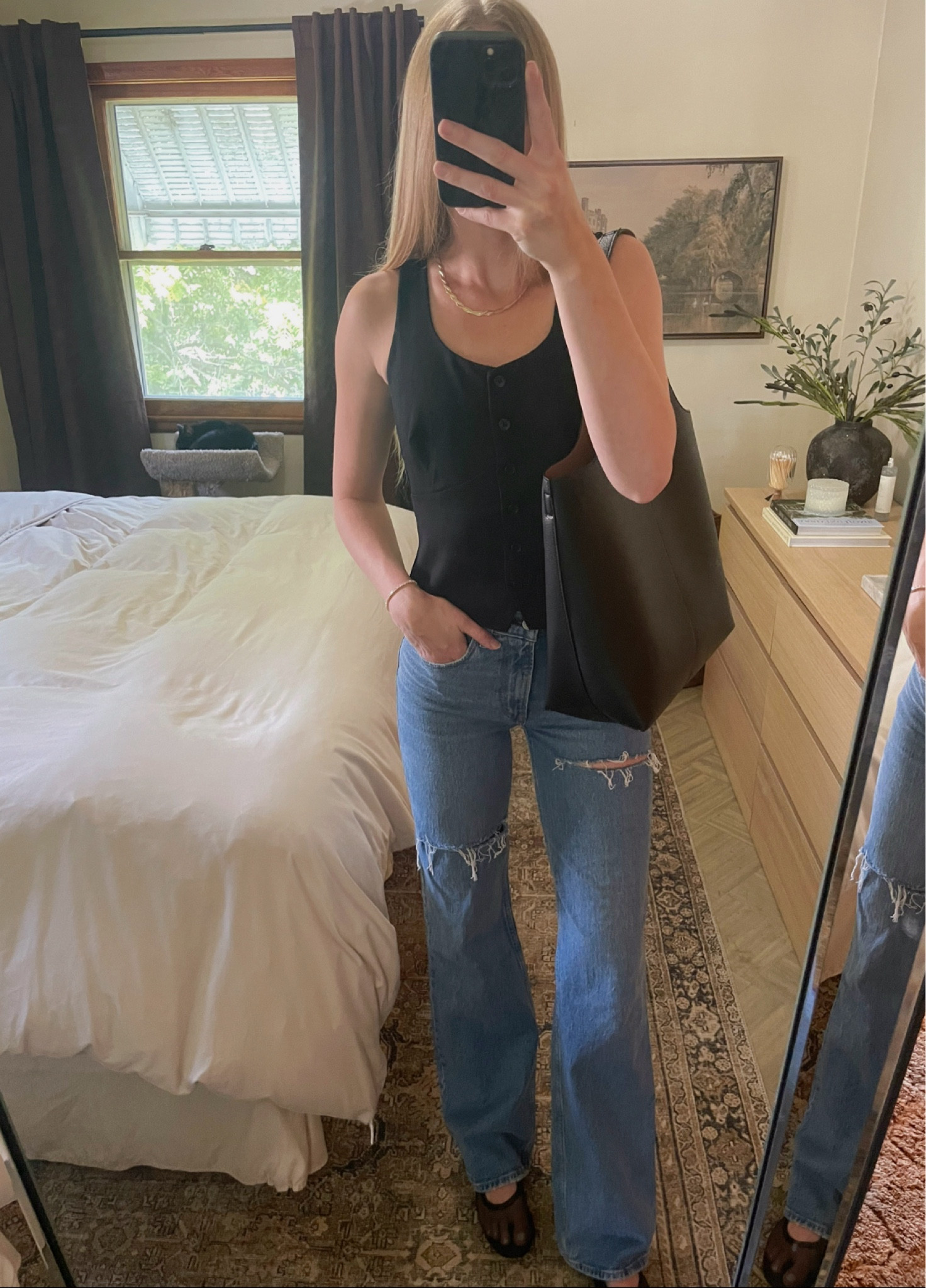 Top size XS
Denim size 25 extra long
Shoes size 8, my normal size 

#LTKSaleAlert #LTKShoeCrush #LTKFindsUnder100