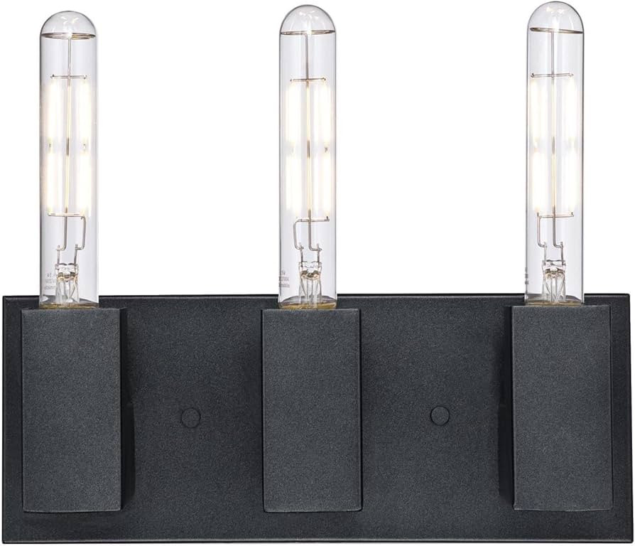 Westinghouse Lighting 6350500 Skybridge Three-Light Dimmable LED Indoor Wall Fixture, Iron Finish | Amazon (US)